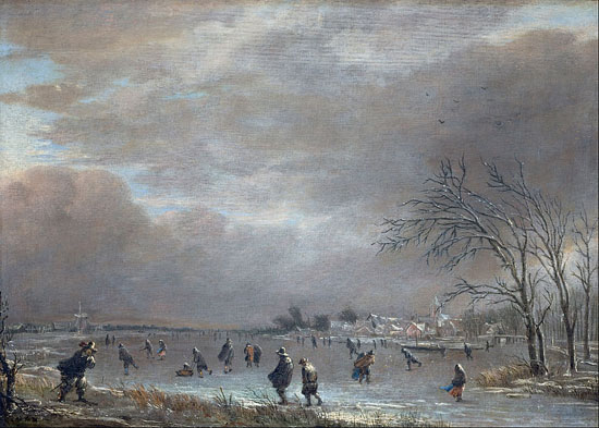 Aert-van-der-Neer-Winter-Landscape