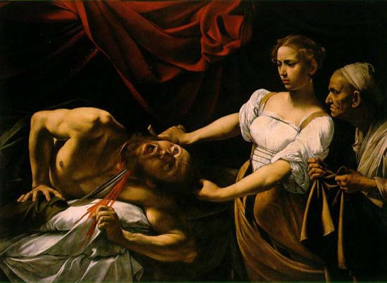 Caravaggio Judith Beheading Holofernes