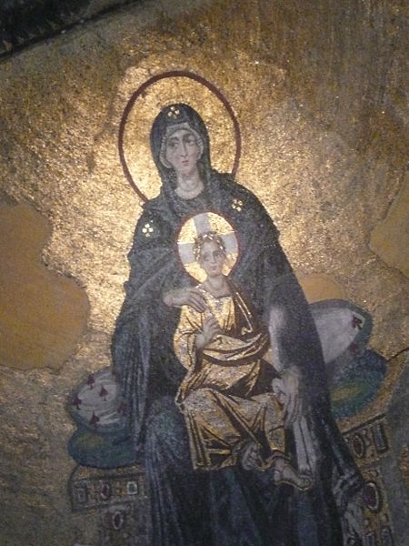 Hagia-Sophia-Virgin-Mary