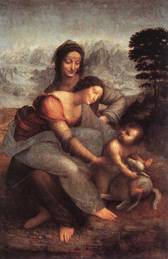 Leonardo-Virgin-Child-Saint-Anne