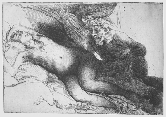 Rembrandt-Antiope-Jupiter