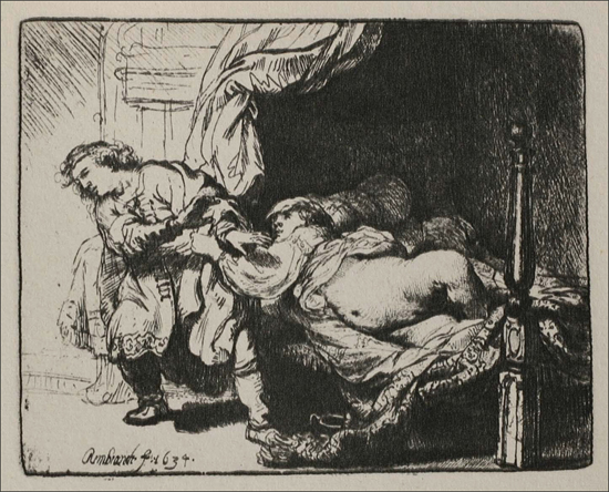 Rembrandt-Joseph-Potiphar-Wife