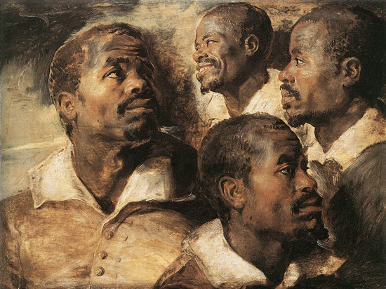 Rubens-Four-Studies-Head-Negro