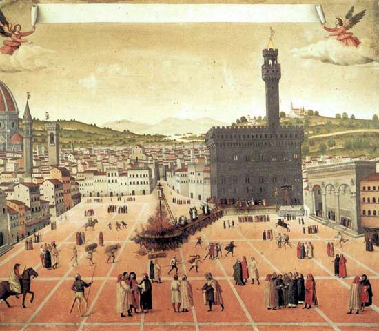 Savonarola-burning