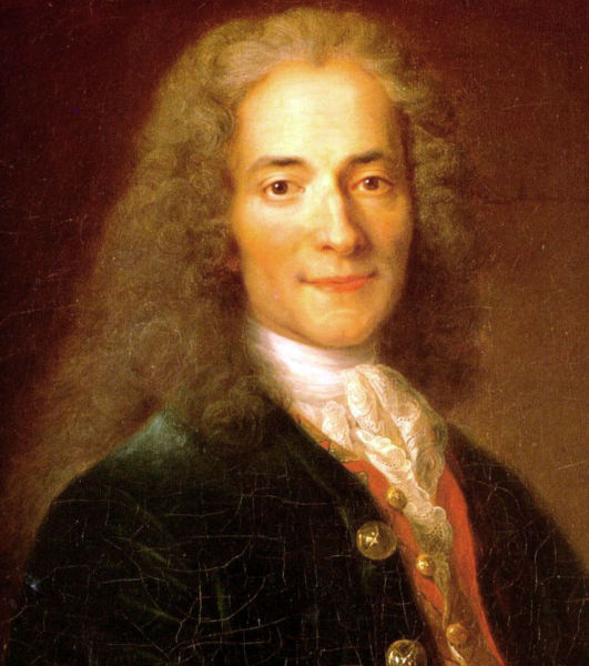 Voltaire in 1718