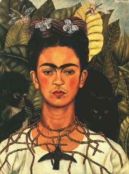 Frida Kahlo self-portrait: Coatlicue at the opera?