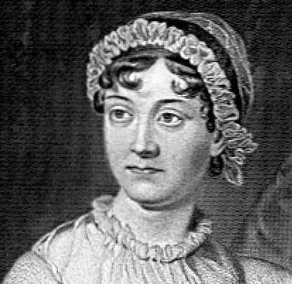 One of he two best-known images of Jane Austen, neither of which is said to be particularly reliable.