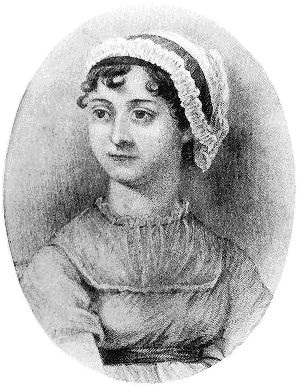 One of he two best-known images of Jane Austen, neither of which is said to be particularly reliable.
