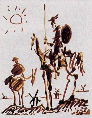 Picasso-Don-Quixote